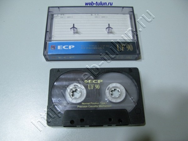 Аудиокассета ECP UF 90 , альбом Вещи из СССР
